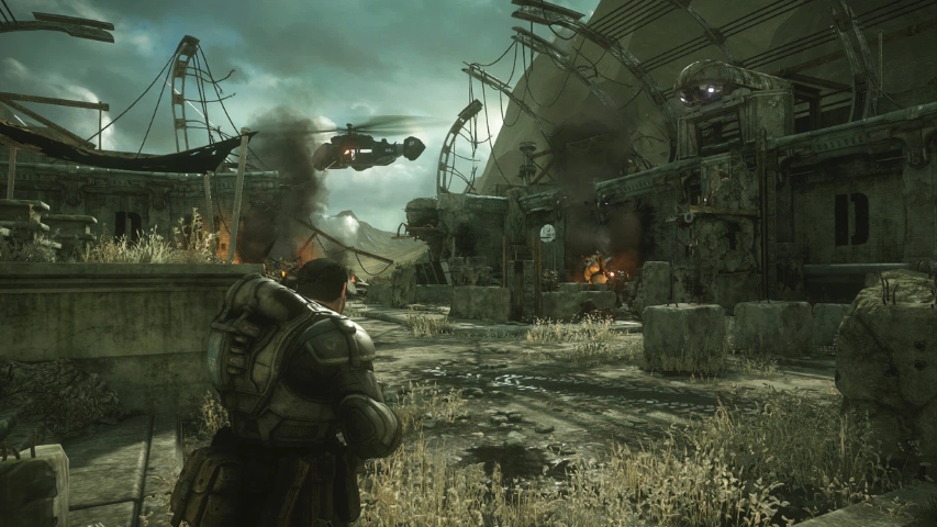 Screenshot of the game Gears of war