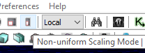 Icon in the UDK toolbar